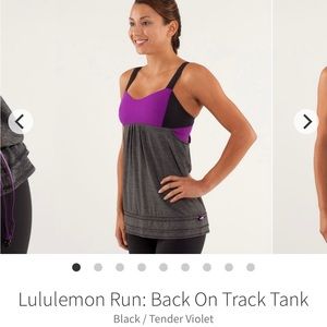 Lululemon Run: Back On Track Tank 6